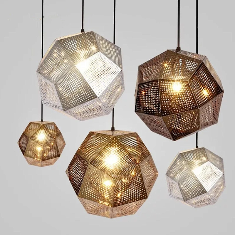 Modern hotel decorative pendant lamp wrought iron mosque chandelier