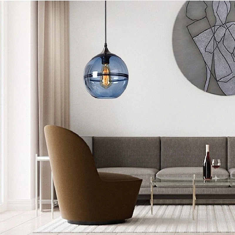 Nordic Round  Modern Ceiling Light Pendant Lamp For Bedroom And Dining Room