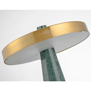 Modern aluminum marble creative living room table lamp romantic atmosphere dining room desk lamp