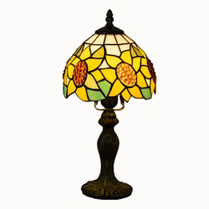 Rebecca High Quality Antique Stained Glass Tiffany Table Lamp Modern Desk Lamps