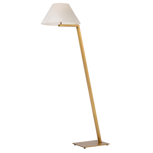High Quality Modern Unique Design Fabric Lamp Shade Floor Lamp for Reading Room
