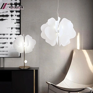 Petal Chandelier Modern Dining Room Chandelier Lights Bedroom And Restaurant Pendant Lamps