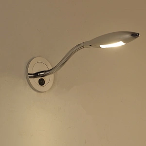 Modern hotel bedroom bedside reading led wall light