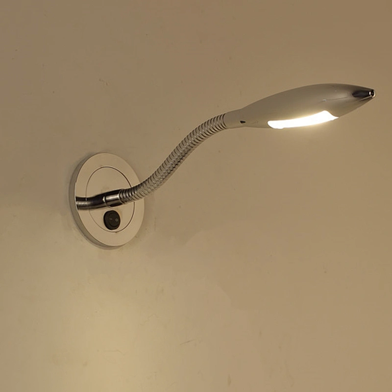 Modern hotel bedroom bedside reading led wall light