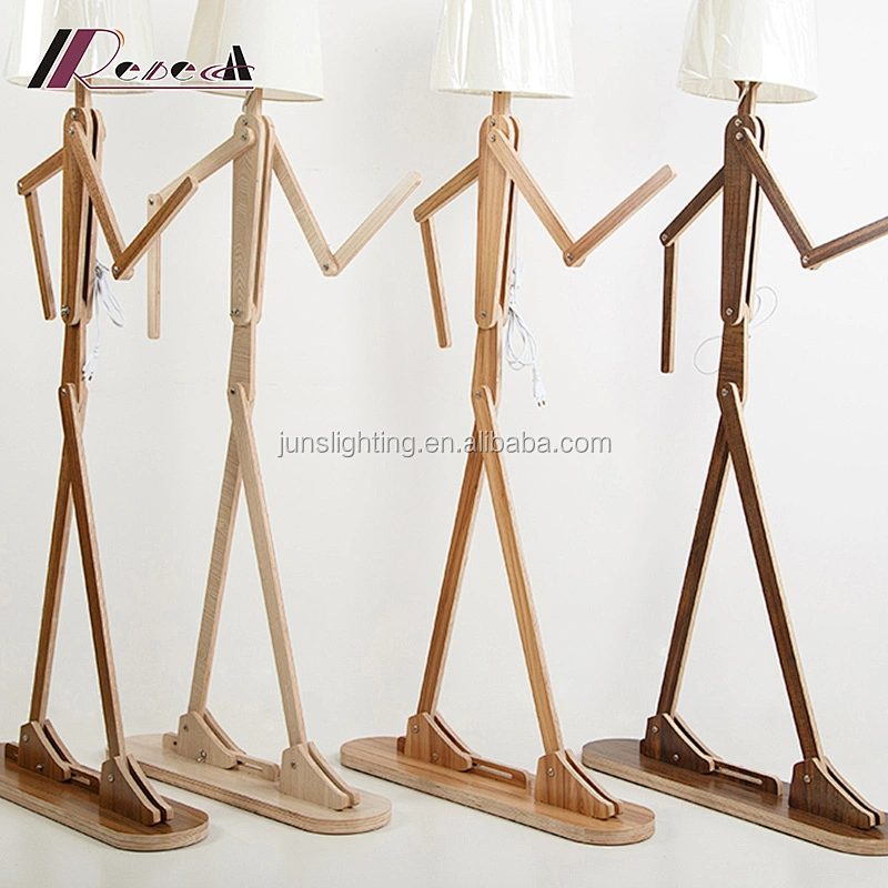 Creative funny man shape adjustable floor lamp
