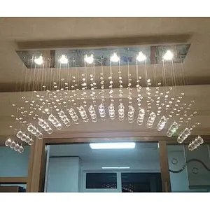 Modern Luxury Crystal Chandelier Pendant Lamp for Restaurant