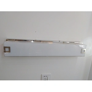 Custom Hotel Decor Stainless Steel Chromium Mirror Wall Light Atmospheric Glass Home Decor Hotel Bathroom Wall Lamp 15W/21W/30W