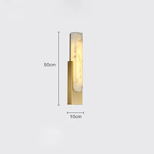 Wall Lamp Alabaster Iron Nordic Modern Bedroom Rebecca Lighting Lighting and Circuitry Design,auto CAD Layout Rectangular LED 80