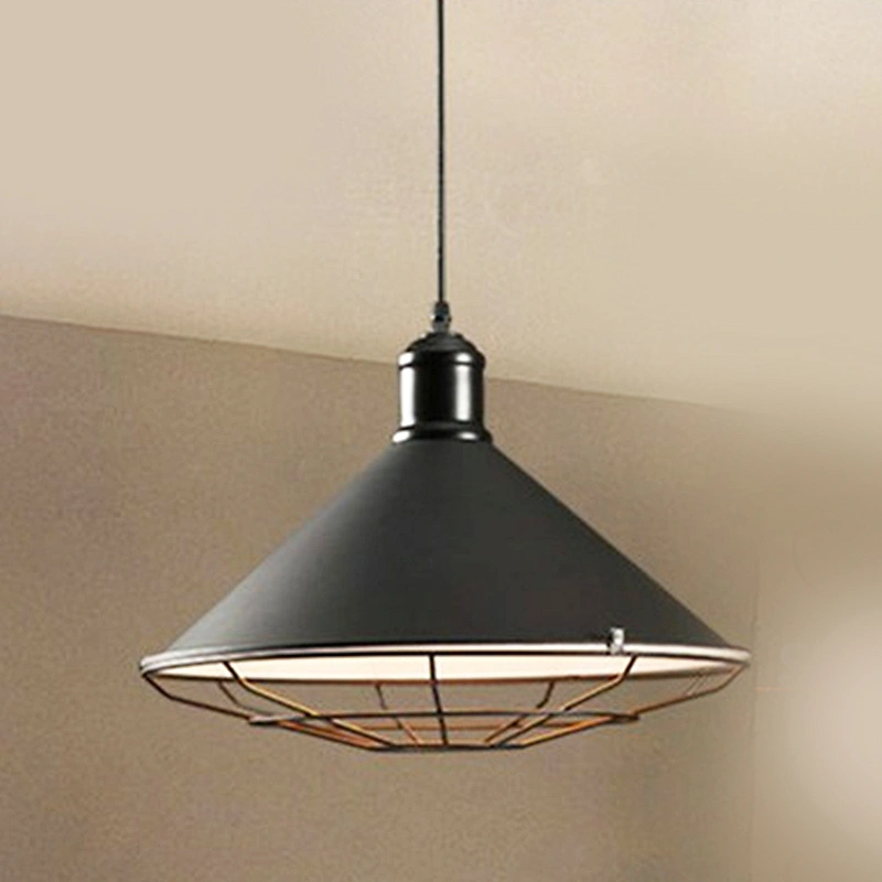 Retro Chandelier Pendant Lights Restaurant Bar Black Lights Design Lighting Hanging Antique Industrial