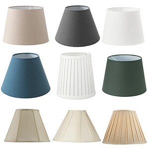 Custom light fixture table floor pendant lamp chandelier diffuser lampshade