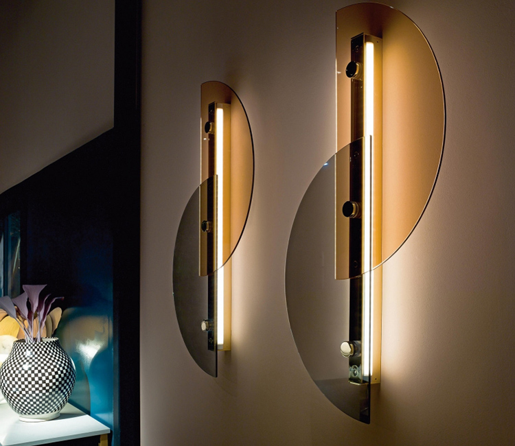 Nordic  living room dining room lighting  bedroom bedhead corridor background wall decoration LED wall lamp hotel lighting
