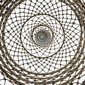 Rebecca Lighting Fish Cage Design Rattan Hotel Project Pendant Lamps For Hyatt