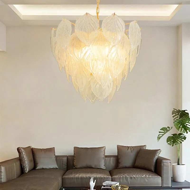 Modern decorative indoor clear crystal hanging pendent lamp chandeliers pendant lights