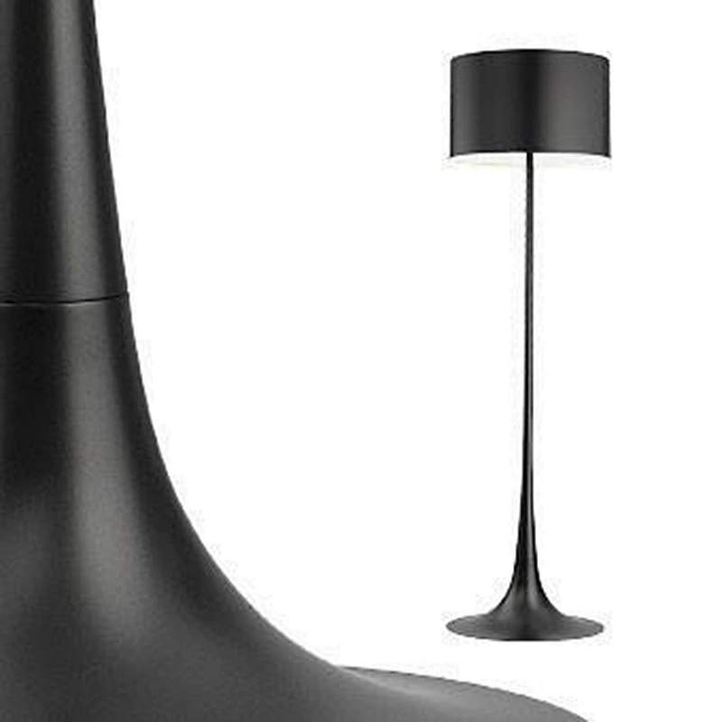 Nordic living room bedroom study room modern aluminum floor lamp