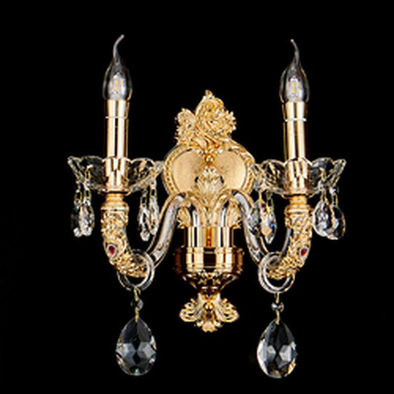 Modern hotel lobby luxury lighting round stainless steel crystal chandelier pendant light