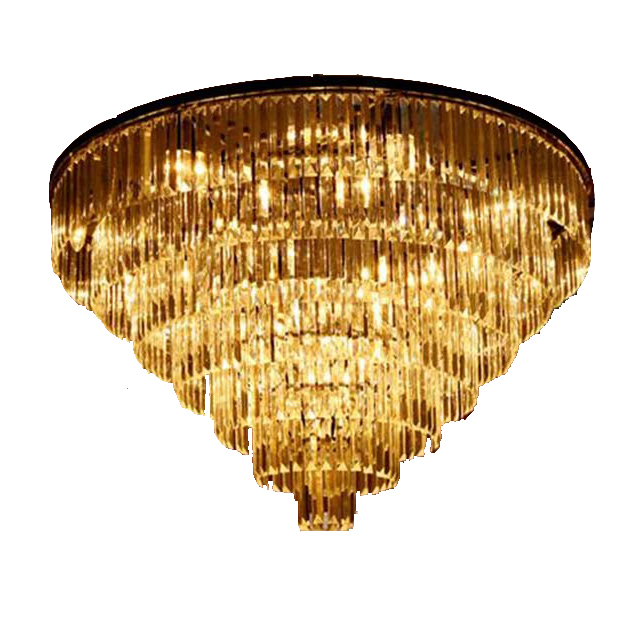 Modern Project Crystal Chandelier Pendant Lamp For Hotel Indoor Lighting