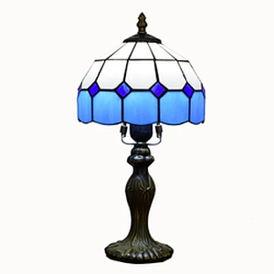 Rebecca High Quality Antique Stained Glass Tiffany Table Lamp Modern Desk Lamps