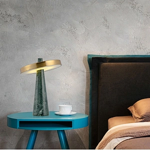 Modern aluminum marble creative living room table lamp romantic atmosphere dining room desk lamp