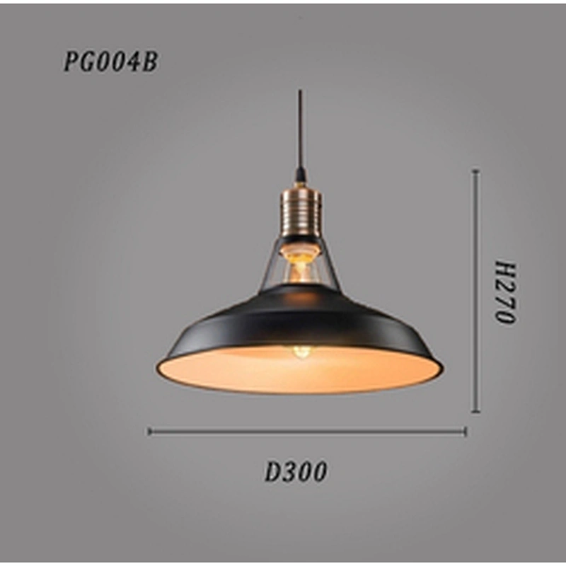 Retro Chandelier Pendant Lights Restaurant Bar Black Lights Design Lighting Hanging Antique Industrial