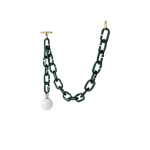 Simple Creative Living Room Chandeliers Cloakroom Clothing Store Restaurant Decorative Indoor Chain Lights