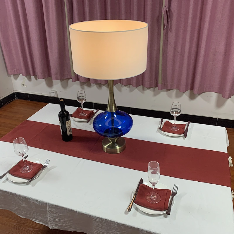 Glass Rechargeable Cordless table lamp Touch Dimming Desk lamp table lamps luxury modern decorative hotel