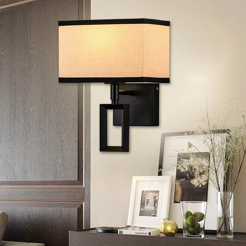 Simple Design bedroom Bedside Modern Hotel Reading Wall Lamp flexible arm Wall Light