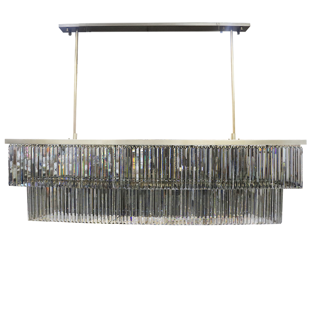 Modern hotel decorative lighting brass luxury crystal chandelier