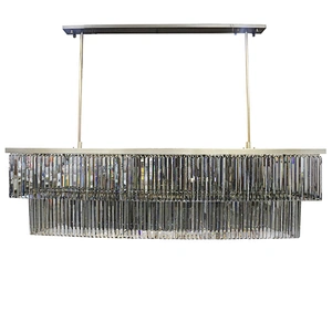 Modern hotel decorative lighting brass luxury crystal chandelier