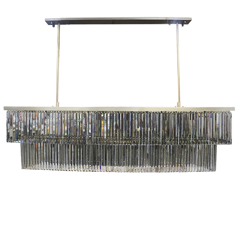 Modern hotel decorative lighting brass luxury crystal chandelier