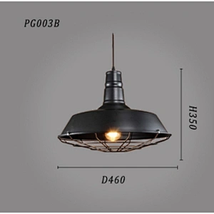 Retro Chandelier Pendant Lights Restaurant Bar Black Lights Design Lighting Hanging Antique Industrial