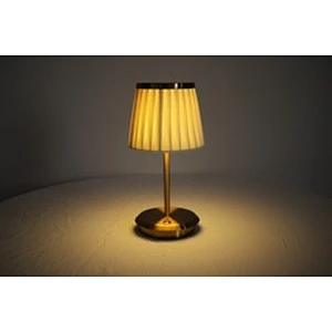 USB Charging Table Lamp Light Dimmable Night Light Stand Lampshade of cloth Lamp