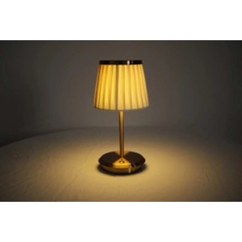 USB Charging Table Lamp Light Dimmable Night Light Stand Lampshade of cloth Lamp