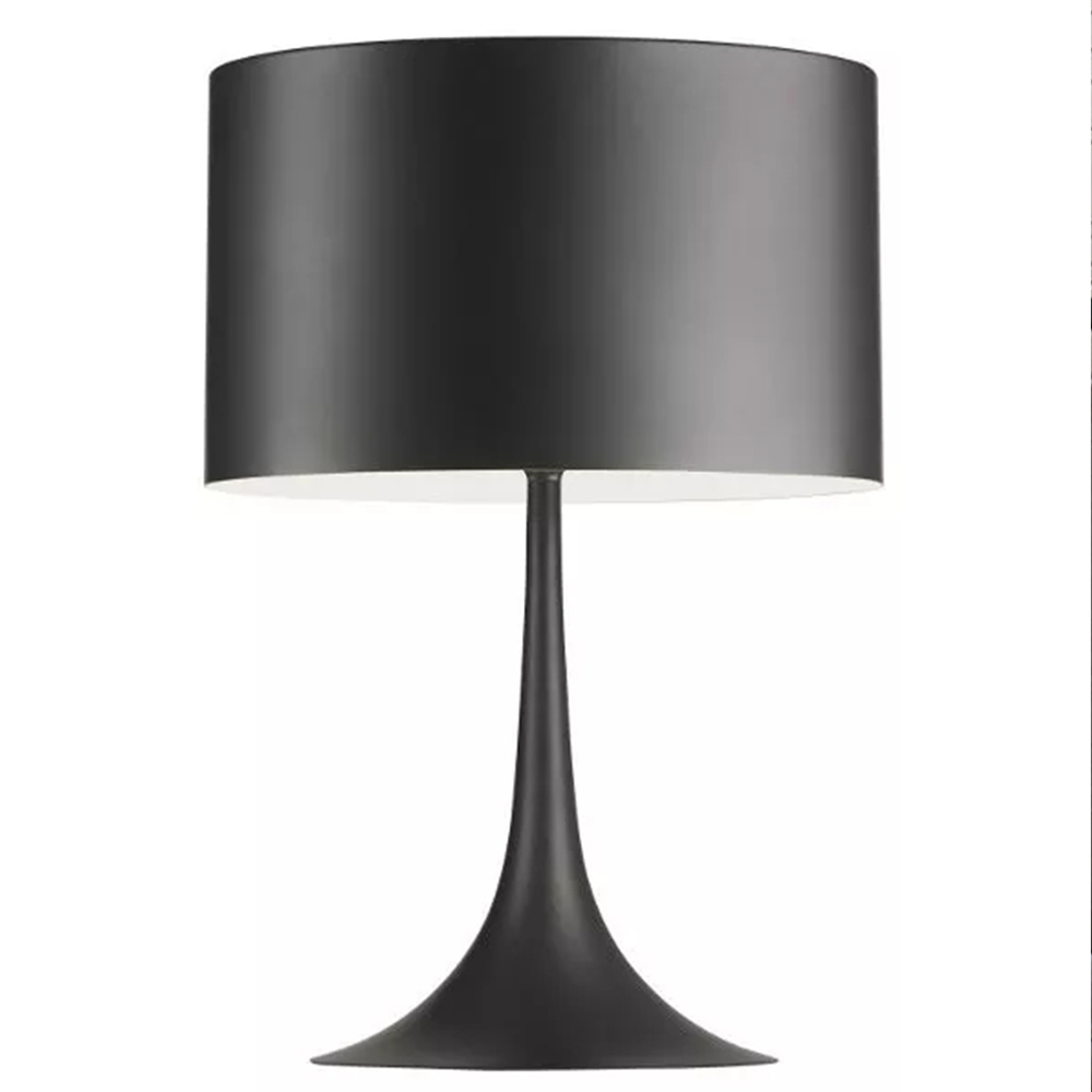 Modern designer Interior decoration lighting black metal table lamp