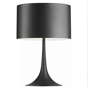Modern designer Interior decoration lighting black metal table lamp