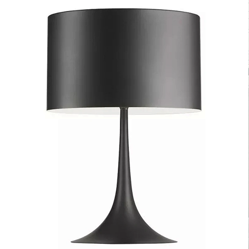 Modern designer Interior decoration lighting black metal table lamp