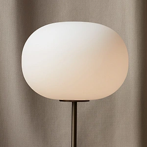 Nordic living room bedroom iron marble floor lamp contracted designer luxury glass floor lamp