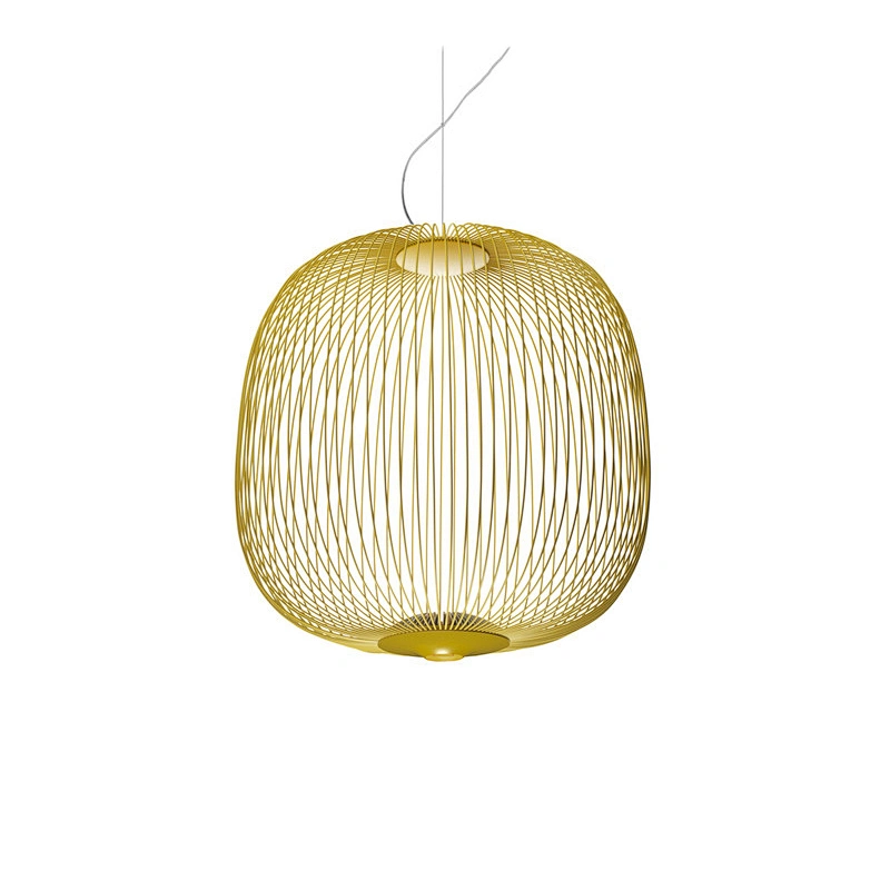 Modern Simple Decor Home Lighting Bird Cage Chandelier Pendant Lamps