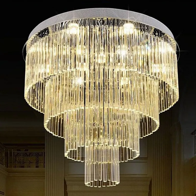 Modern Style Living Room Bedroom Restaurant Lighting Ceiling Pendant Lamp Crystal Chandelier