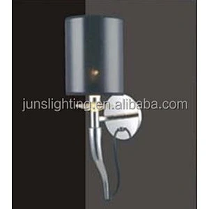 Rebecca Modern Steel Fabric Shade Indoor Wall Lamp With Long Tail For Hotel