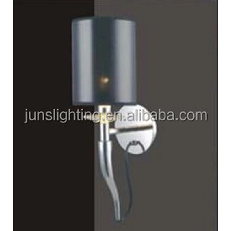 Rebecca Modern Steel Fabric Shade Indoor Wall Lamp With Long Tail For Hotel