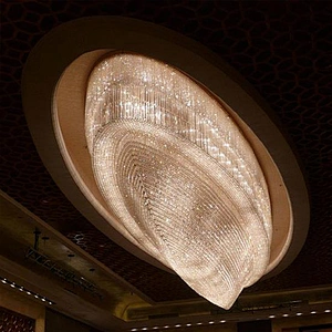 Custom Lighting Large Project Hotel Decoration Crystal Chandelier