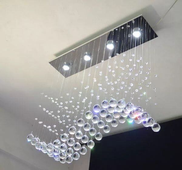 Modern Luxury Crystal Chandelier Pendant Lamp for Restaurant