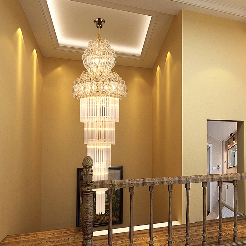 Modern crystal lamps indoor lighting pendant light chandelier