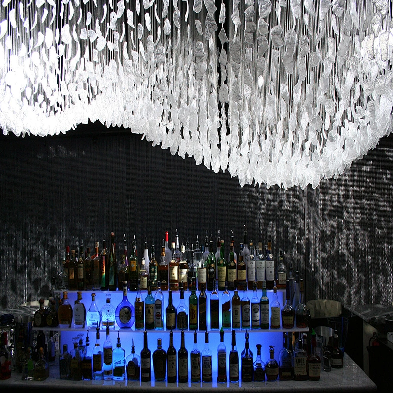 Customizable hotel project decorative lighting large glass chandelier