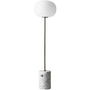 Nordic living room bedroom iron marble floor lamp contracted designer luxury glass floor lamp