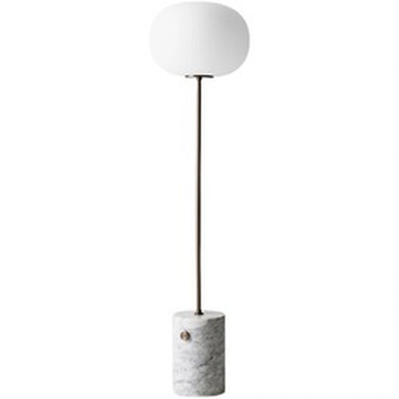 Nordic living room bedroom iron marble floor lamp contracted designer luxury glass floor lamp