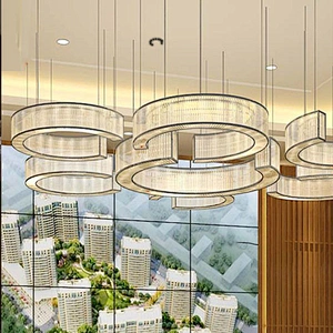 Rebecca lighting Hotel decoration k9 crystal pendant crystal chandelier lighting