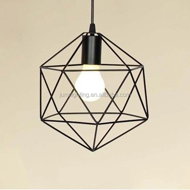 New Design Creative Iron Geometry Shape Pendant Lamp Chandeliers Pendant Lights