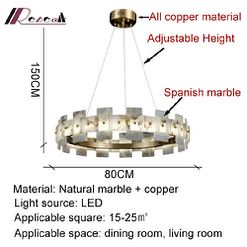Modern Light Luxury Crystal Chandelier High-End Living Room Lamp Simple Exquisite Bedroom Pendant Light