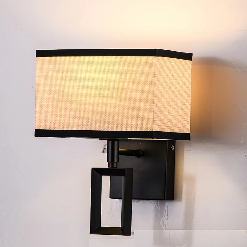Simple Design bedroom Bedside Modern Hotel Reading Wall Lamp flexible arm Wall Light